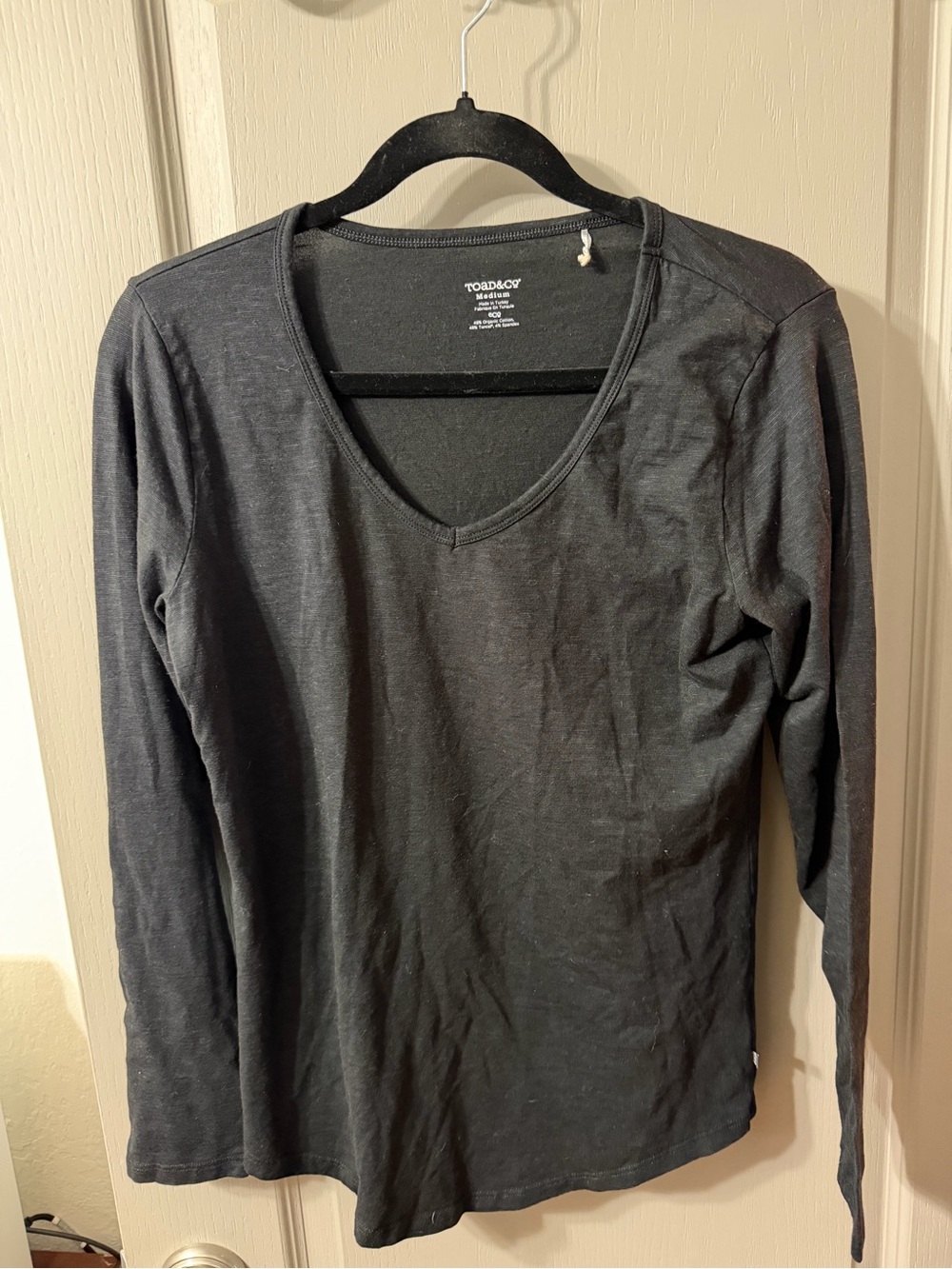 Toad&Co Black Crewneck long sleeve